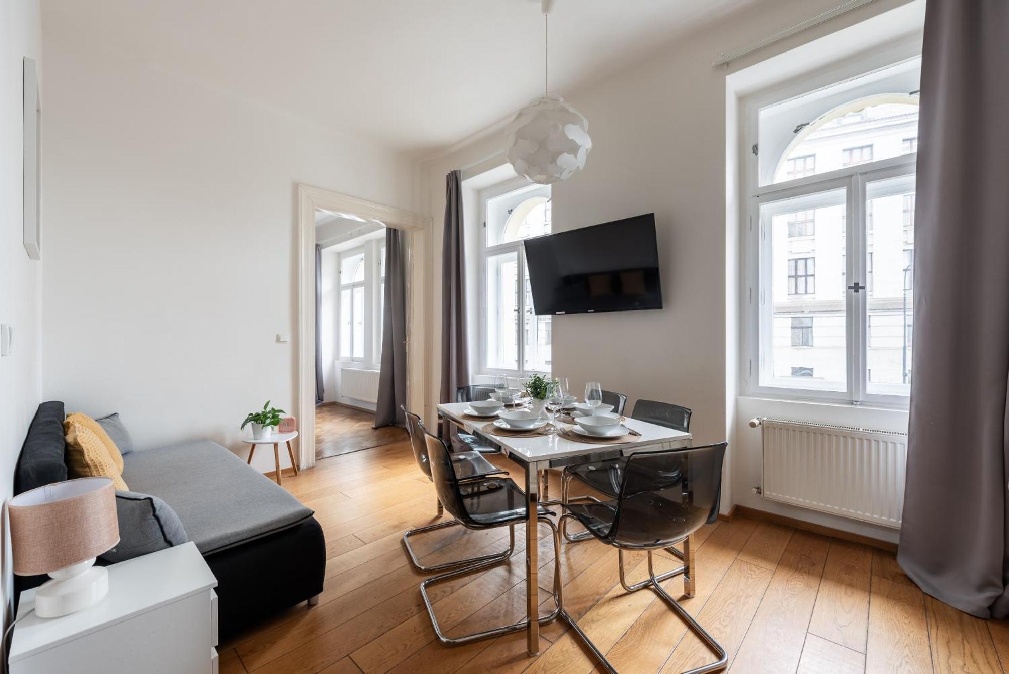Residence Tesnov Apartment Prága Kültér fotó