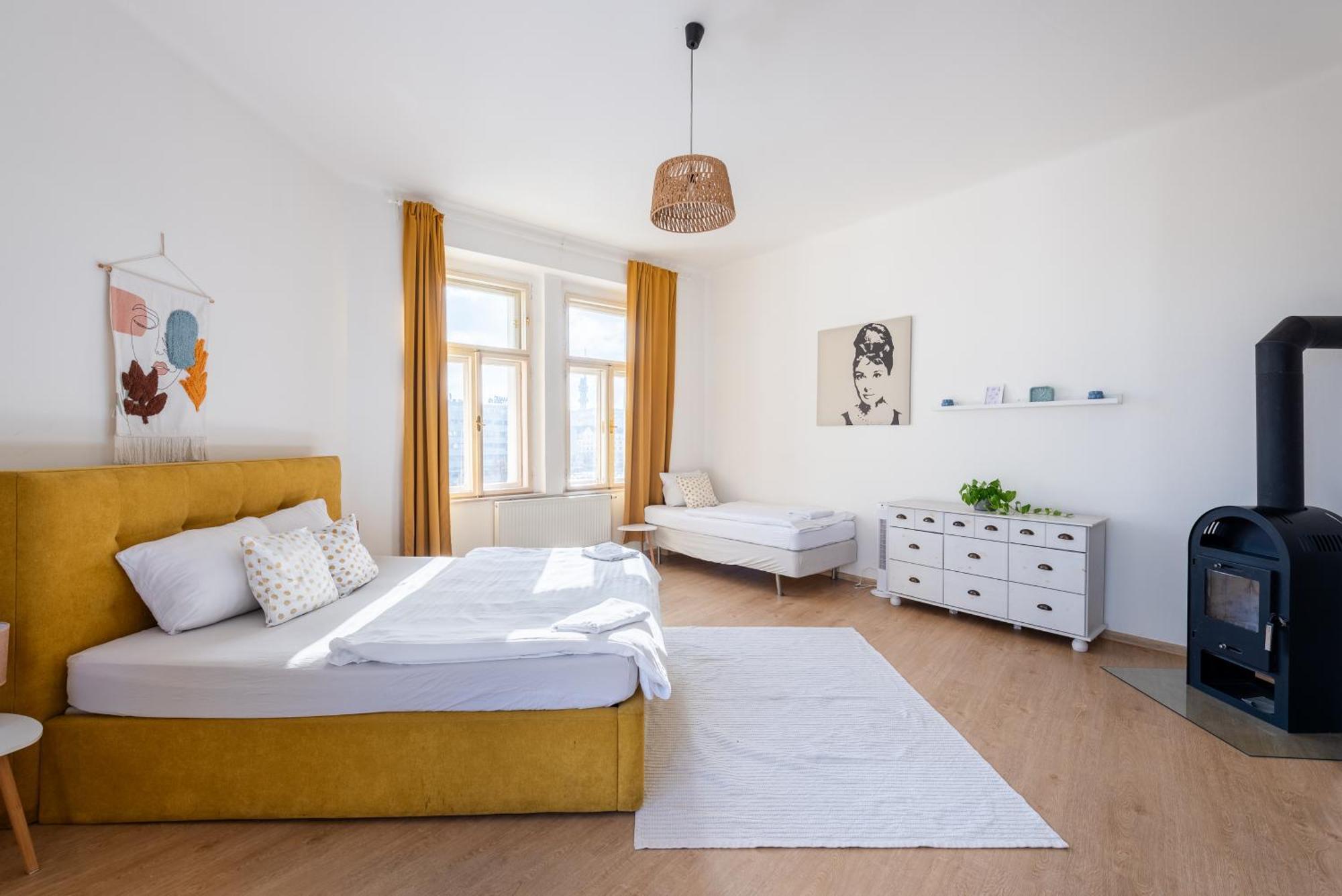 Residence Tesnov Apartment Prága Kültér fotó