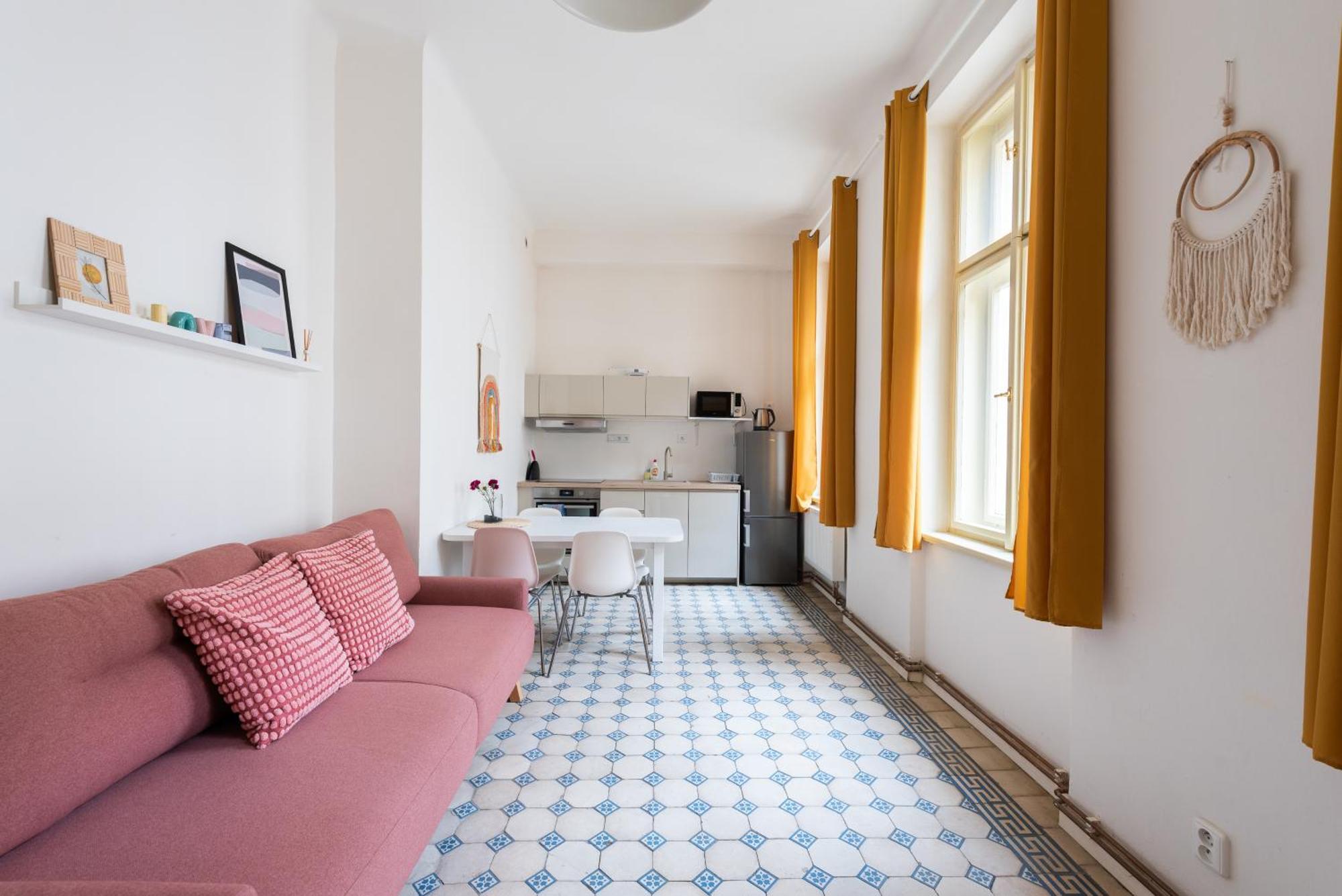 Residence Tesnov Apartment Prága Kültér fotó